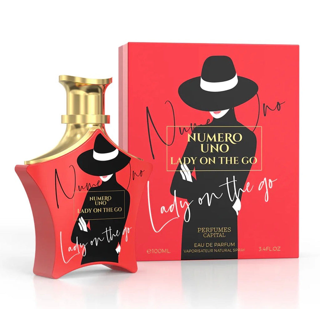 PERFUMES CAPITAL NÚMERO UNO LADY ON THE GO EDP 100ML 3.4Oz