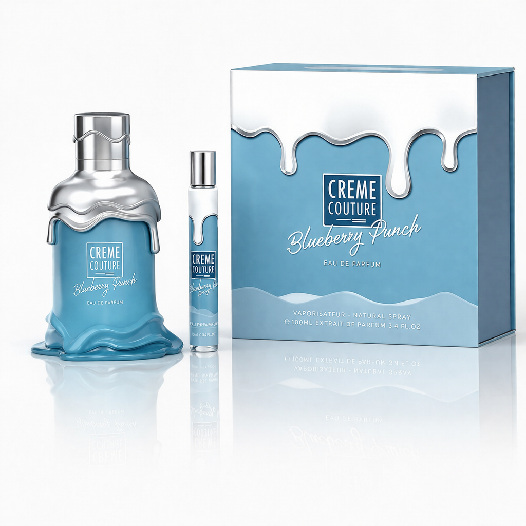 LE CHAMEAU CREME COUTURE BLUEBERRY PUNCH WOMEN GOURMAND EDP 100ML+10ML