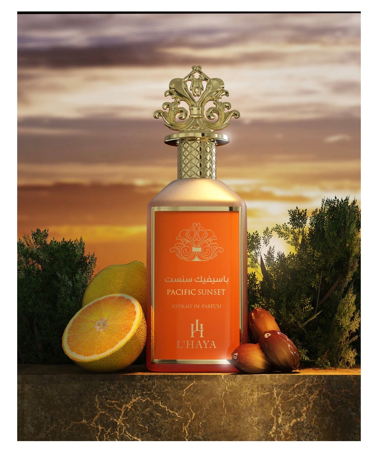 L’HAYA- PACIFIC SUNSET- EXTRAIT DE PARFUM