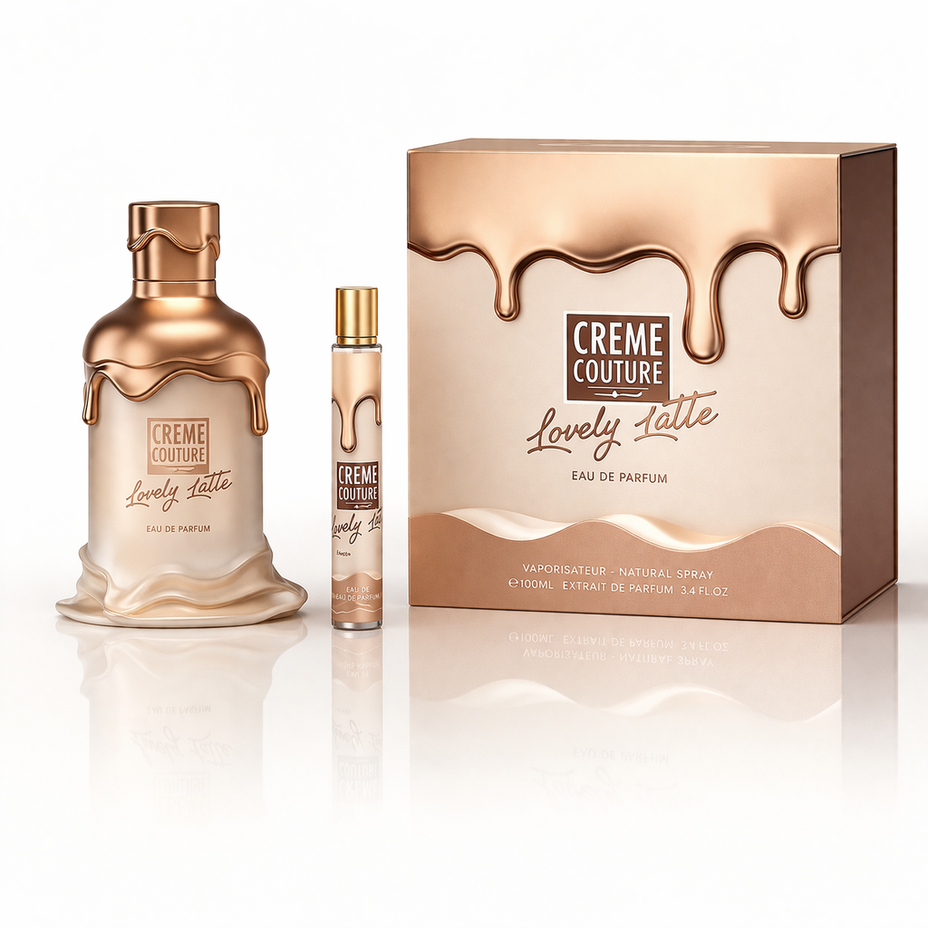 LE CHAMEAU CREME COUTURE LOVELY LATTE WOMEN GOURMAND EDP 100ML+10ML