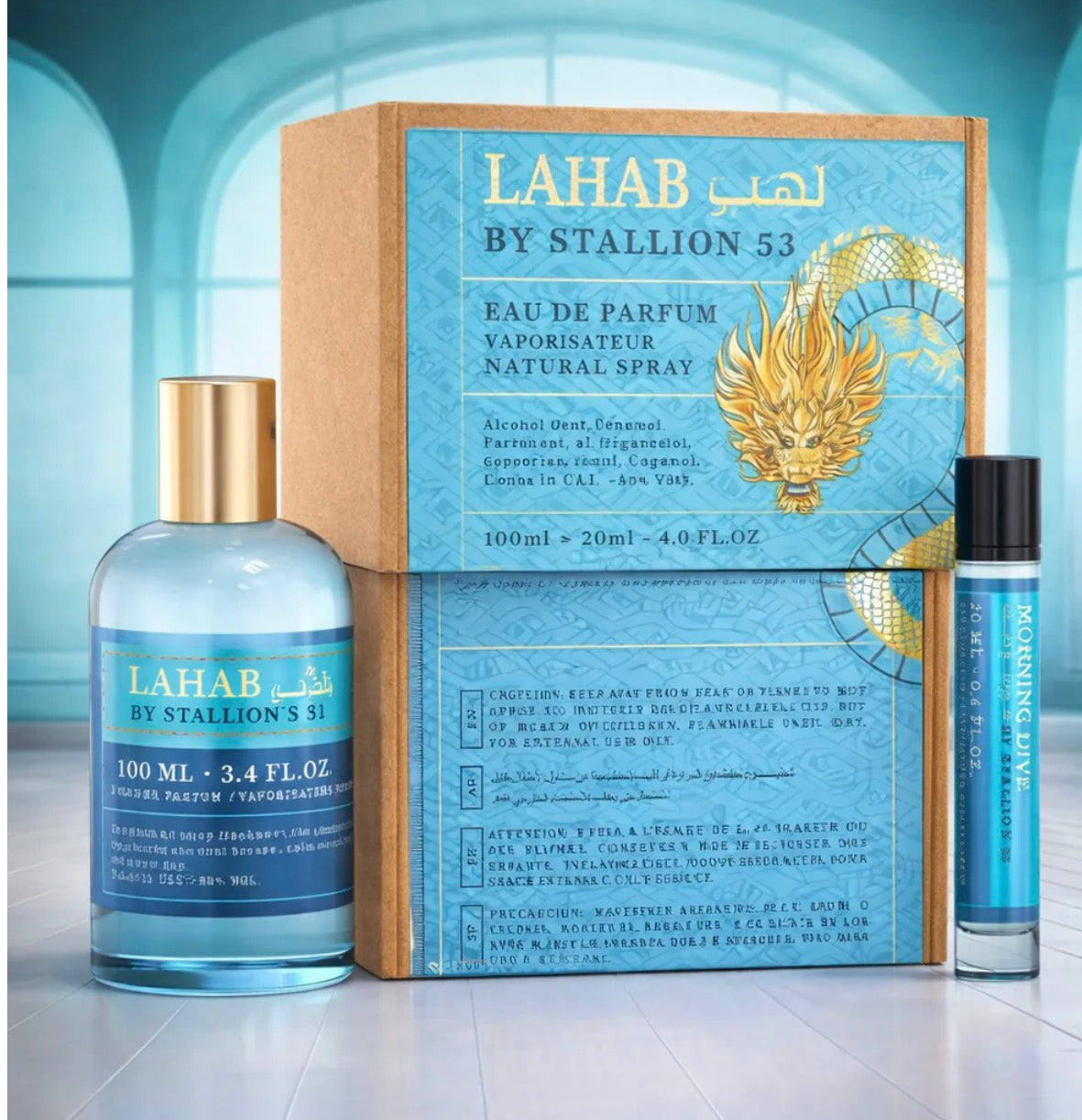 STALLION 53 LAHAB 100ML + 20ML
