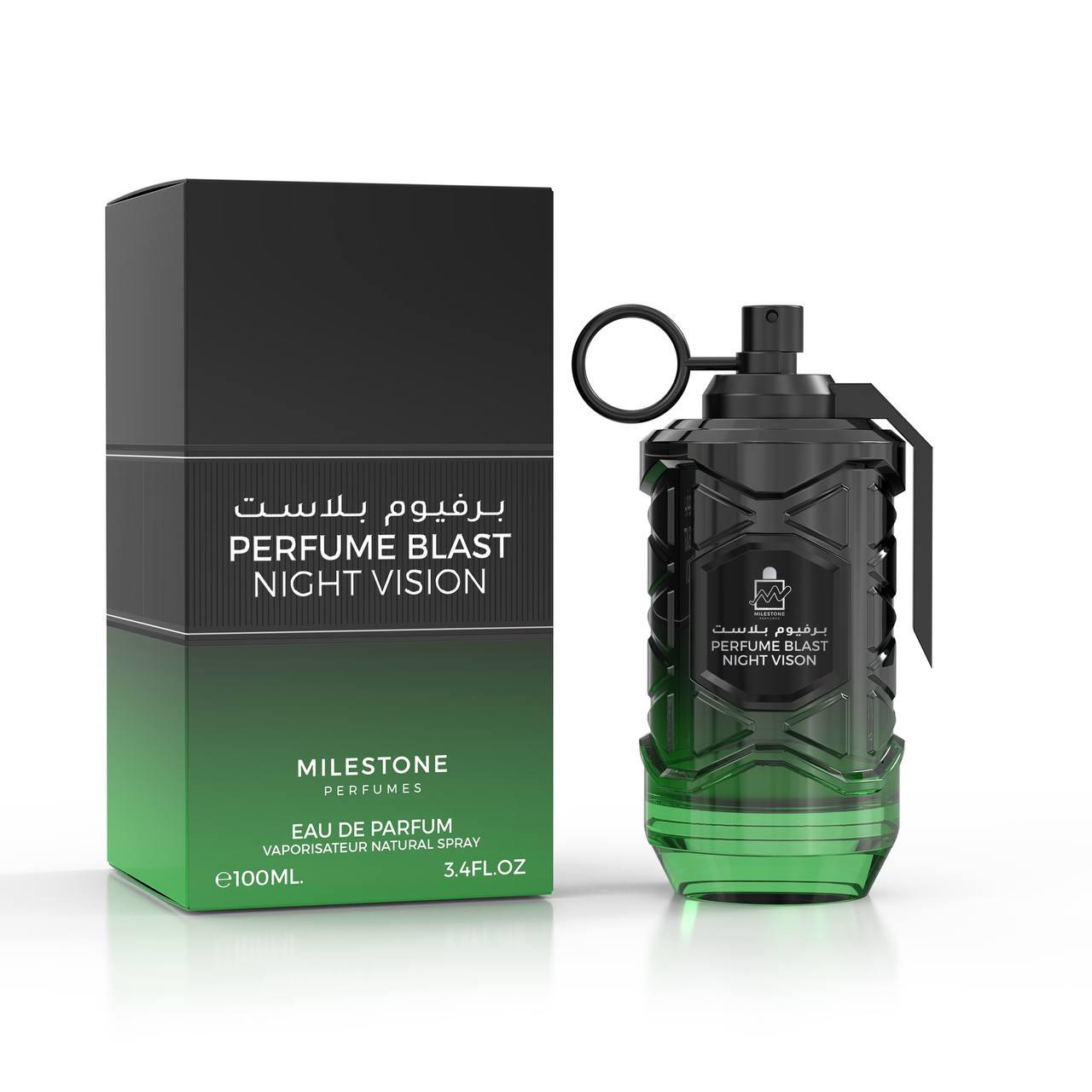 MILESTONE BLAST NIGHT VISION MEN EDP 100ML 3.4OZ