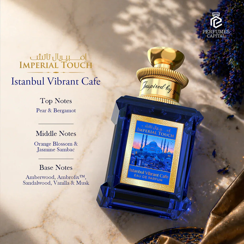 EMPER IMPERIAL TOUCH ISTAMBUL VIBRANT CAFE EDP 100ML 3.4OZ